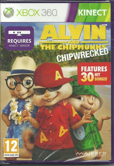 Alvin and The Chipmunks Chipwrecked Kinect XBOX 360